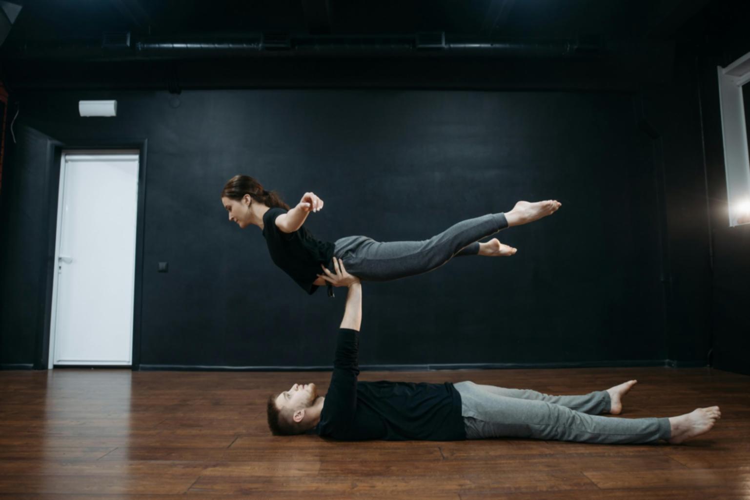 Sessione pratica di danza in studio